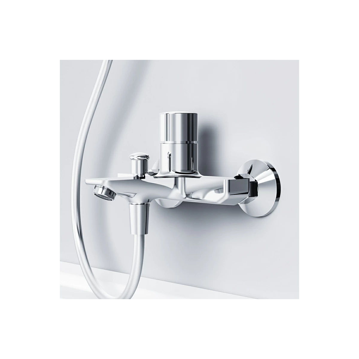 Смеситель для ванны AM.PM X-Joy TouchReel F85A10500 хром
