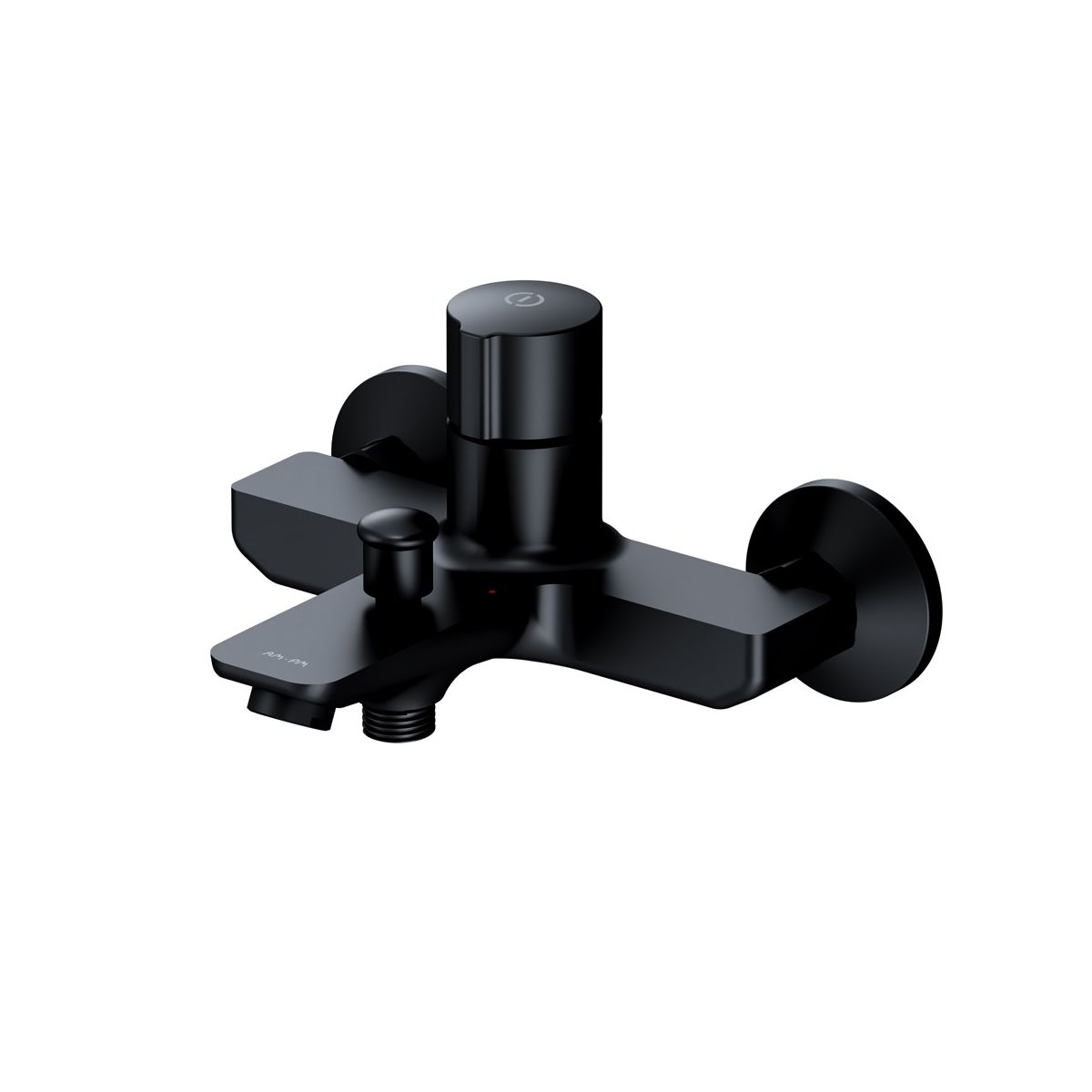 Смеситель для ванны AM.PM X-Joy TouchReel F85A10522 черный мат.
