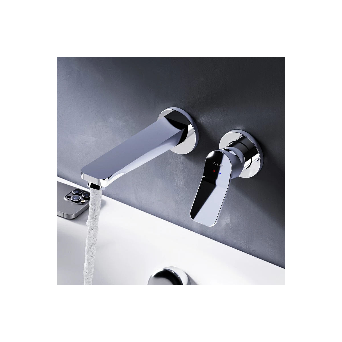 Смеситель для умывальника скрытого монтажа AM.PM X-Joy F85A72600 хром