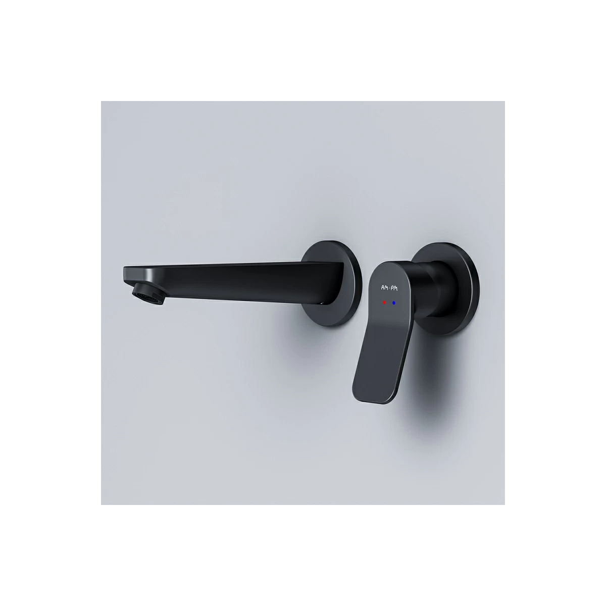Смеситель для умывальника скрытого монтажа AM.PM X-Joy F85A72622 черный мат.