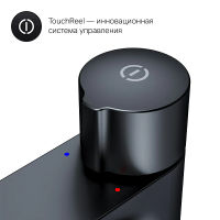 Смеситель для раковины AM.PM X-Joy TouchReel F85A92522 черный матовый — 7