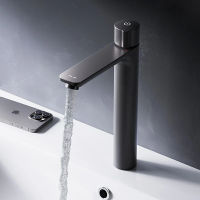 Смеситель для раковины AM.PM X-Joy TouchReel F85A92522 черный матовый — 2