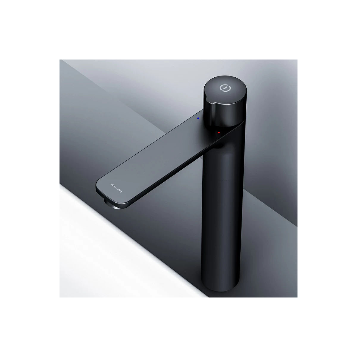 Смеситель для умывальника AM.PM X-Joy TouchReel F85A92522 черный мат.