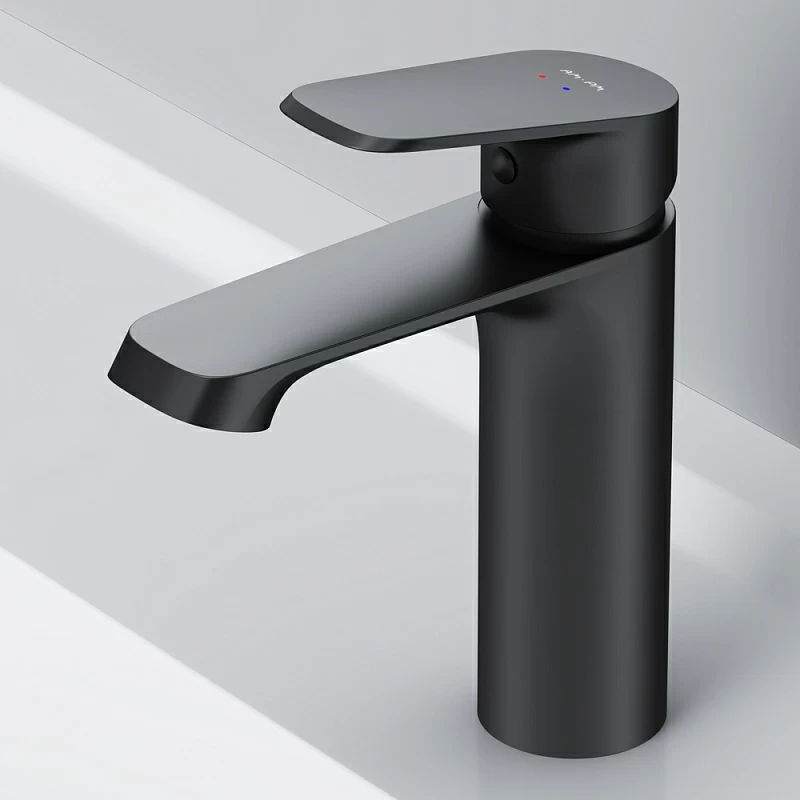 Смеситель для раковины AM.PM Func F8F02122 черный матовый