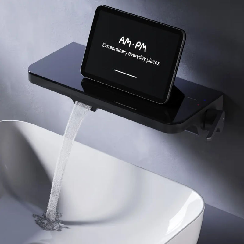 Смеситель скрытого монтажа для раковины AM.PM Func F8F72722 черный матовый