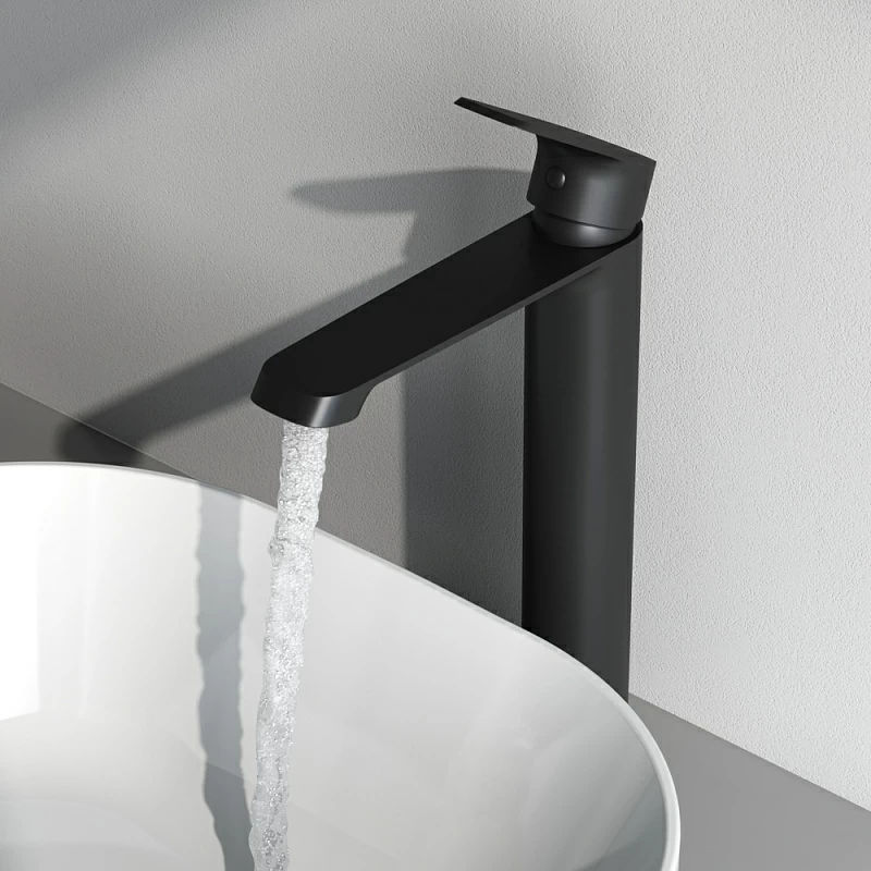 Смеситель для раковины AM.PM Func F8F92022 черный матовый