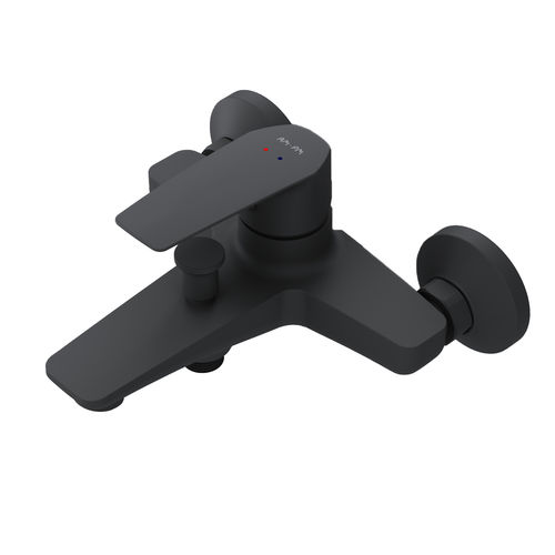 Смеситель для ванны AM.PM Gem F90A10022 черный матовый