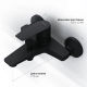 Смеситель для ванны AM.PM Gem F90A10022 черный мат.
