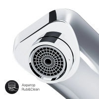 Смеситель скрытого монтажа для раковины AM.PM Gem F90A72200 хром — 7