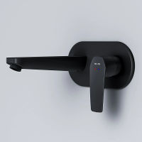 Смеситель скрытого монтажа для раковины AM.PM Gem F90A72222 черный матовый — 5