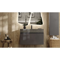 Тумба под раковину Raval Facet 80 подвесная Fac.01.80/P/A/RL антрацит — 7