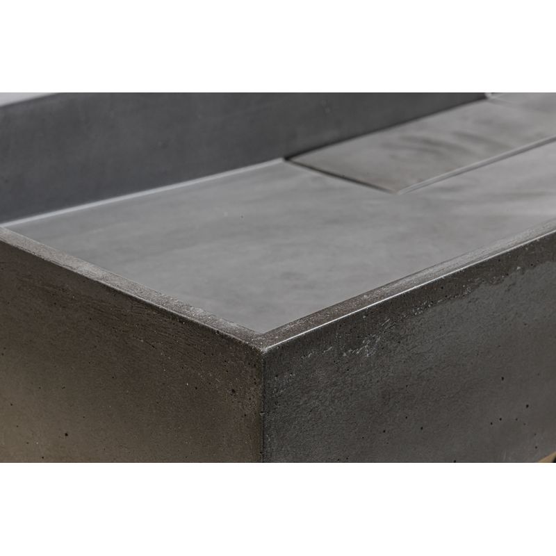 Раковина Raval Facet 60 Fac.08.60/Bet/RL из бетона