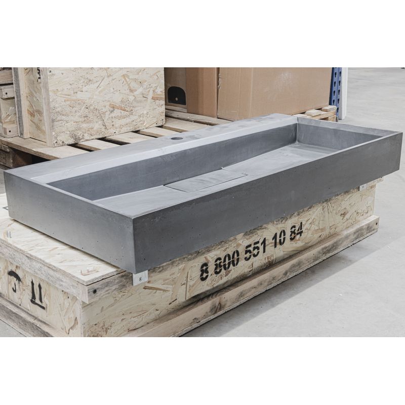 Раковина Raval Facet 80 Fac.08.80/Bet/RL из бетона