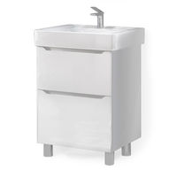 Тумба под раковину Raval Fly 60 напольная Fly.01.60/N/W/MD белая — 1