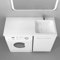 Тумба под раковину Raval Forte 110 под стиральную машину правая / For.01.110.R/N/W — 2