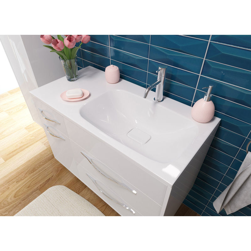 Раковина Misty Барселона 90 см правая / ФР-00003478