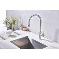 Смеситель для кухни Paulmark Galant Ga213077-BS брашированная сталь — 2