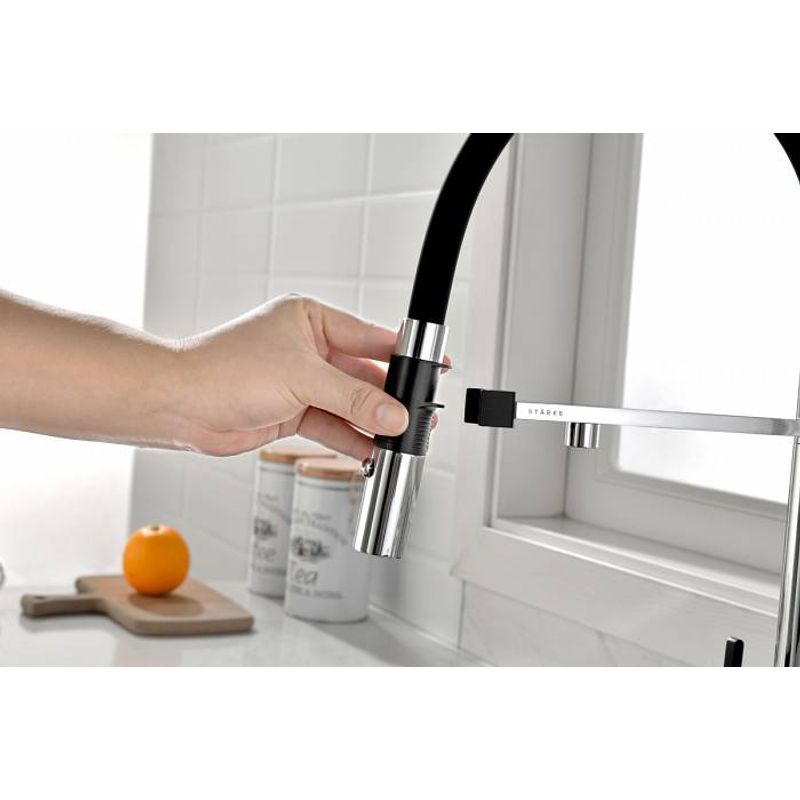 Смеситель для кухни Paulmark Gravity Gr213188-CR хром