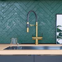 Смеситель для кухни Paulmark Gravity Gr213188-G золото — 10