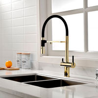 Смеситель для кухни Paulmark Gravity Gr213188-G золото — 11