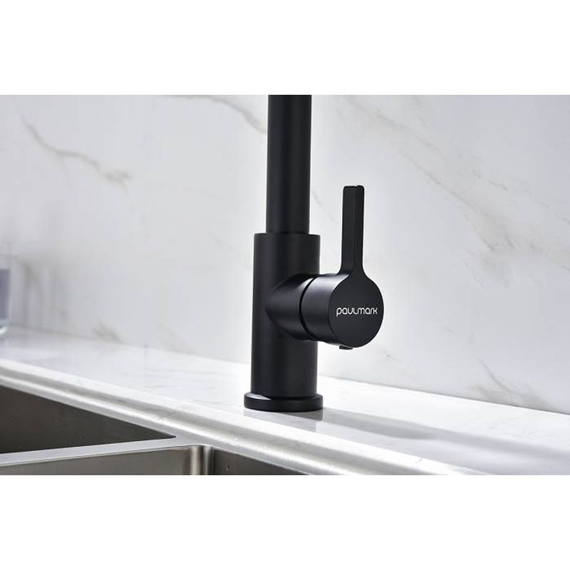 Смеситель для кухни Paulmark Halt Ha214021-401 (AN) антрацит