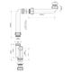 Сифон для умывальника McAlpine HC13SPS-X32PF (1 1/4''х32мм)