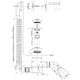 Сифон для ванны McAlpine HC2600CLMB сlick-сlack, черный