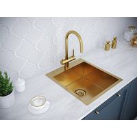 Смеситель для кухни Paulmark Heller He213218-BG брашированное золото — 4