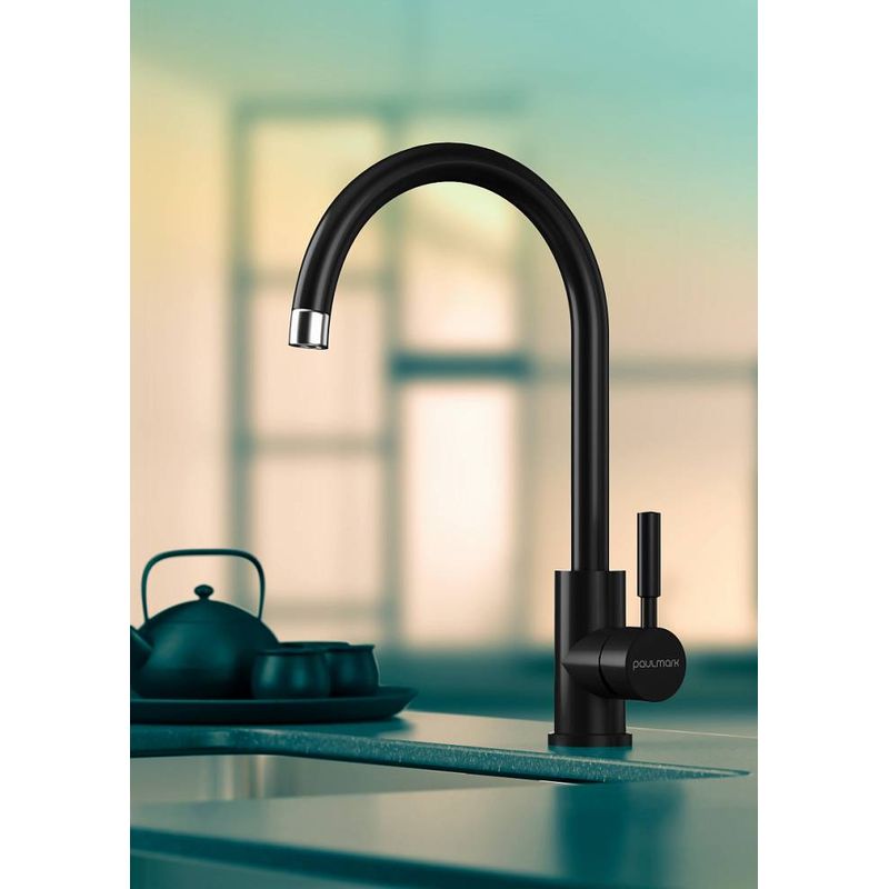 Смеситель для кухни Paulmark Holstein Ho212063-AN антрацит