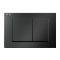 Кнопка смыва AM.PM PrimeFit S I090238 пластик черный матовый — 1