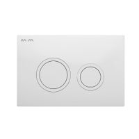 Кнопка смыва AM.PM ErgoFit L I110101 пластик белый глянцевый — 1