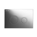 I110151 ErgoFit L, клавиша для инсталляции пластик, хром глянц