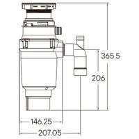 Измельчитель пищевых отходов Paulmark Intenso Standart — 8