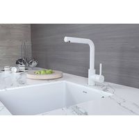 Смеситель для кухни Paulmark Kassel Ka214311-431TW белый матовый — 7