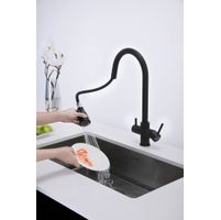 Смеситель для кухни Paulmark Lange La214212-401(AN) антрацит — 6