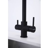 Смеситель для кухни Paulmark Lange La214212-401(AN) антрацит — 11