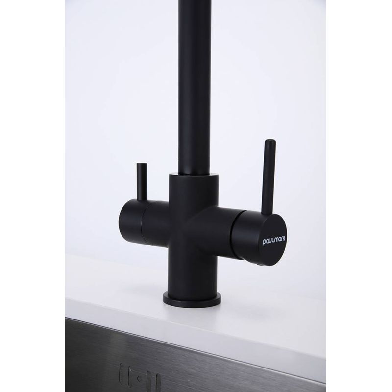 Смеситель для кухни Paulmark Lange La214212-401(AN) антрацит