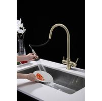 Смеситель для кухни Paulmark Lange La214212-BR бронза — 7