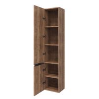 Шкаф-пенал для ванной Laparet Electra 35 левый / LE-TCAB-35-322L дуб Рока — 2