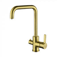 Смеситель для кухни Paulmark Logas Lo213021-BR бронза — 1