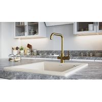 Смеситель для кухни Paulmark Logas Lo213021-BR бронза — 2