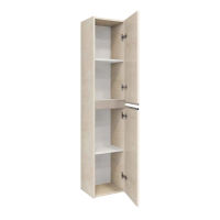 Шкаф-пенал для ванной Laparet Sargas 35 Uni, / LS-TCAB-35-221 дуб Йорк — 2