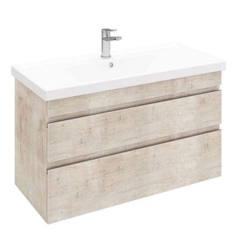 Тумба под раковину Laparet Sargas 60 подвесная / LS-WCAB-60-221 дуб Йорк