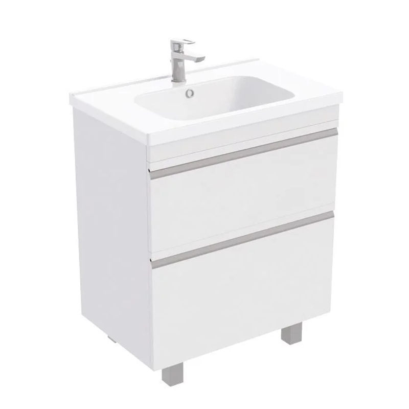 Тумба под раковину Laparet напольная Venus 70 / LVE-WFCAB-70-101 ультра белый глянец