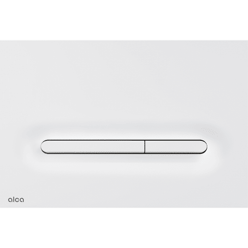 Кнопка смыва AlcaDrain (AlcaPlast) белый-мат M1876