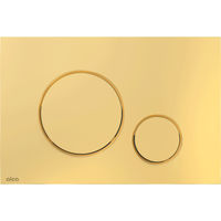 Кнопка смыва AlcaDrain (AlcaPlast) золотой M675 — 1