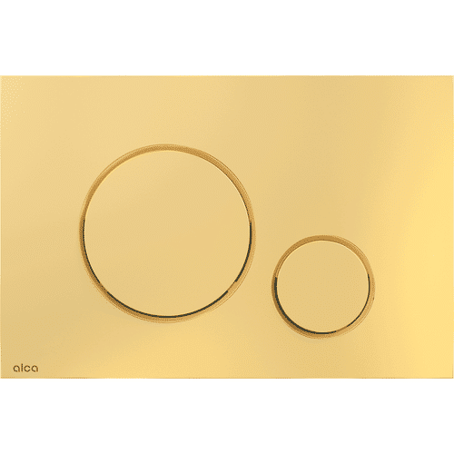 Кнопка смыва AlcaDrain (AlcaPlast) золотой M675