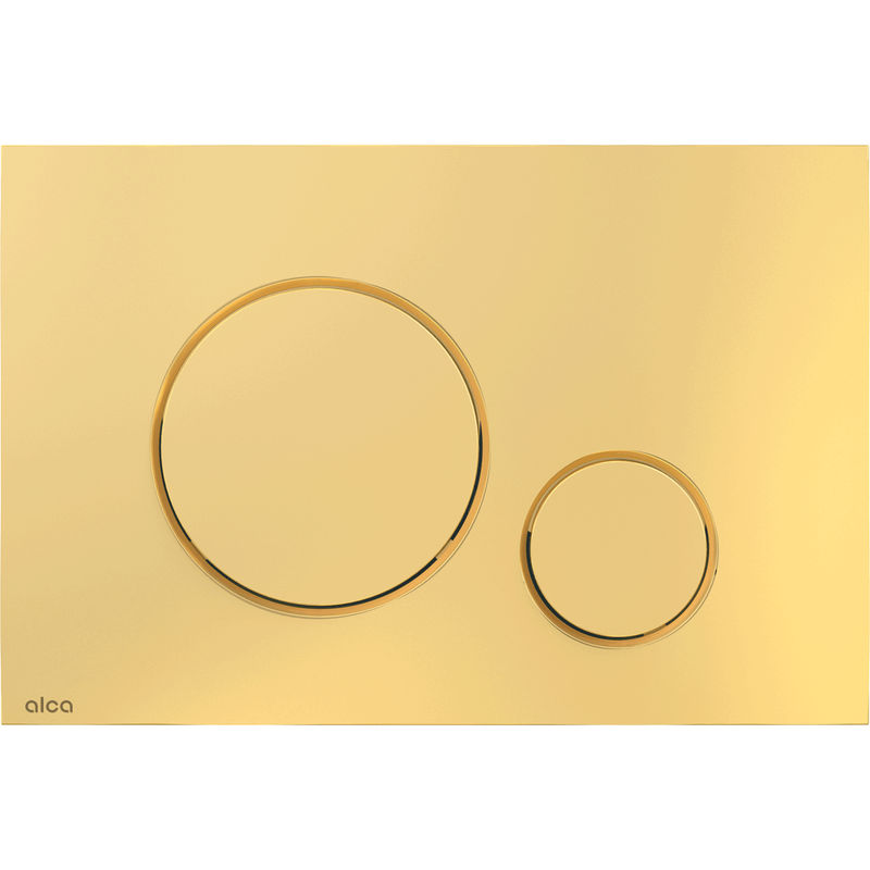 Кнопка смыва AlcaDrain (AlcaPlast) золотой M675