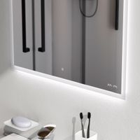 Зеркало AM.PM Spirit V2.0 60×60 см с LED-подсветкой и системой антизапотевания и ИК-сенсором / M71AMOX0601SA — 7