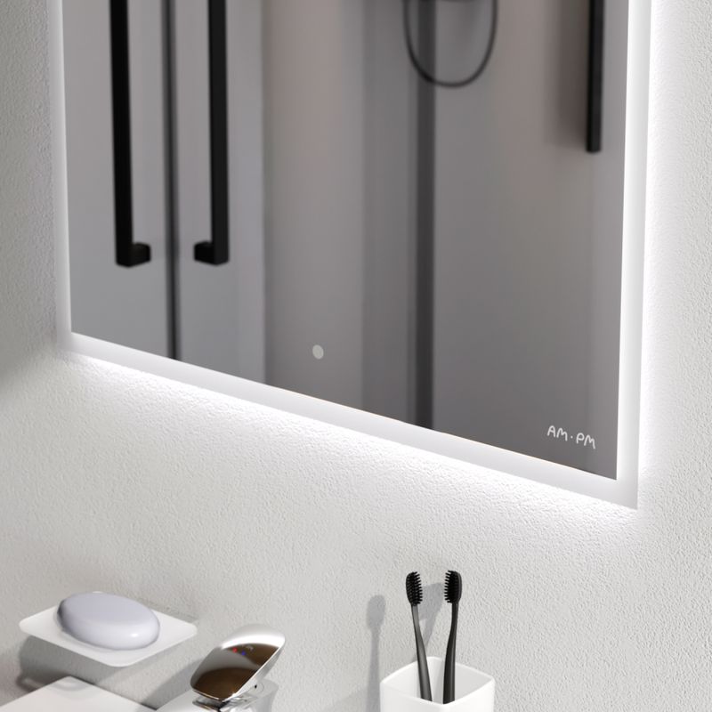 Зеркало AM.PM Spirit V2.0 60×60 см с LED-подсветкой и системой антизапотевания и ИК-сенсором / M71AMOX0601SA